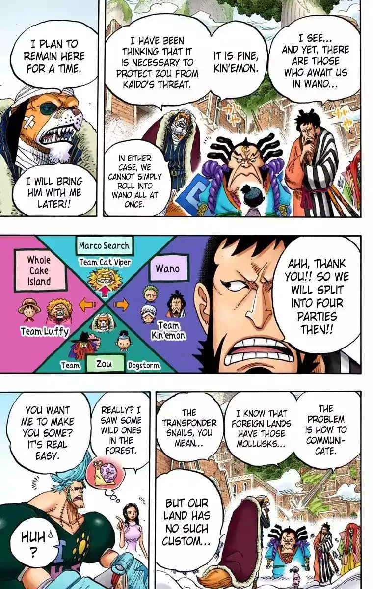 One Piece - Digital Colored Comics Chapter 822 5